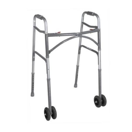 bariatric folding front wheeled walker