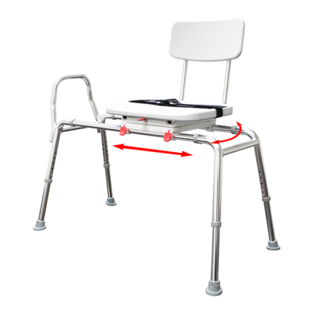 Swivel Sliding Transfer Bench