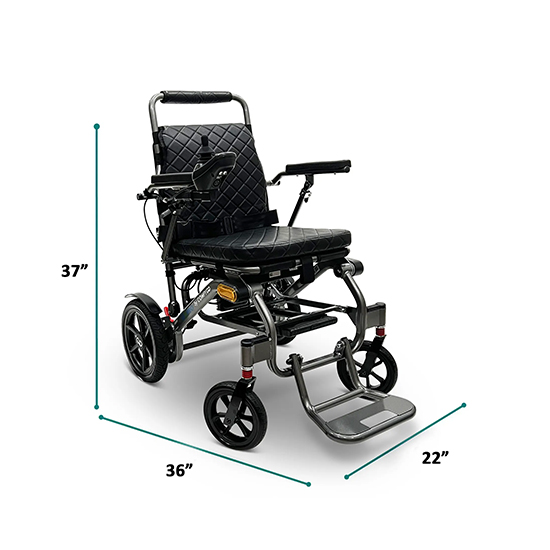 ComfyGO Glide Care G-5 Pro Lightweight Power Wheelchair - Image 7