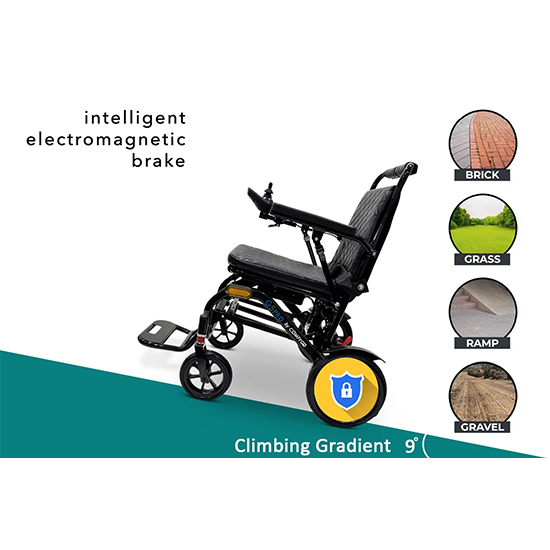 ComfyGO Glide Care G-5 Pro Lightweight Power Wheelchair - Image 10
