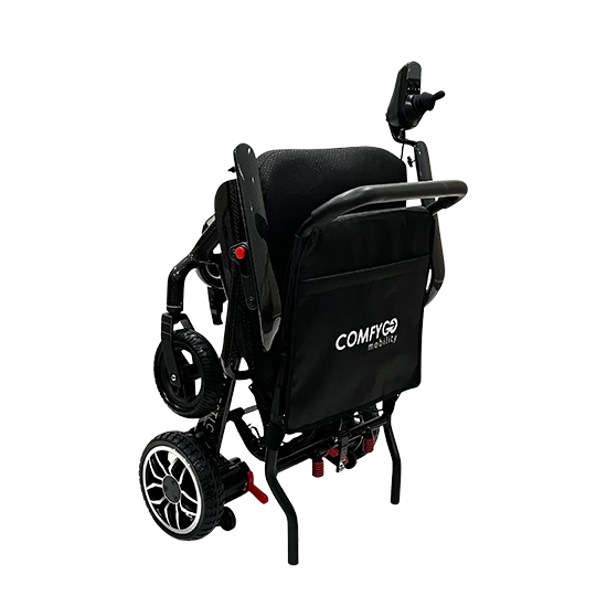 ComfyGO IQ-Carbon Lightweight Carbon Fiber Power Wheelchair - Image 4