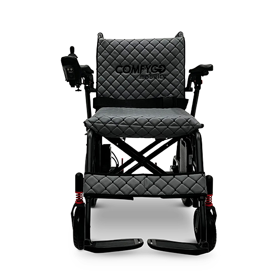 ComfyGO X-7 Ultra-Lightweight Dual Battery Power Wheelchair - Image 3