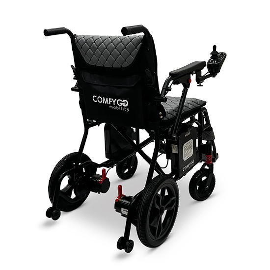 ComfyGO X-7 Ultra-Lightweight Dual Battery Power Wheelchair - Image 4