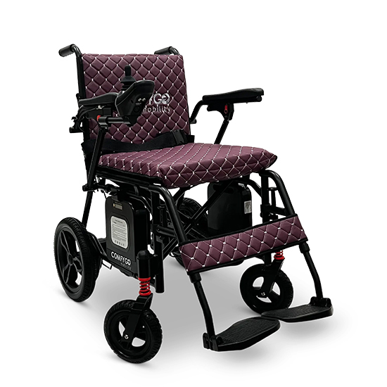 ComfyGO X-7 Ultra-Lightweight Dual Battery Power Wheelchair - Image 11