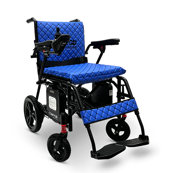 ComfyGO X-7 Ultra-Lightweight Dual Battery Power Wheelchair - Image 12