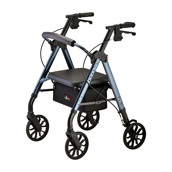 Nova NEW STAR 8 Rollator Rolling Walker - Bellevue Healthcare