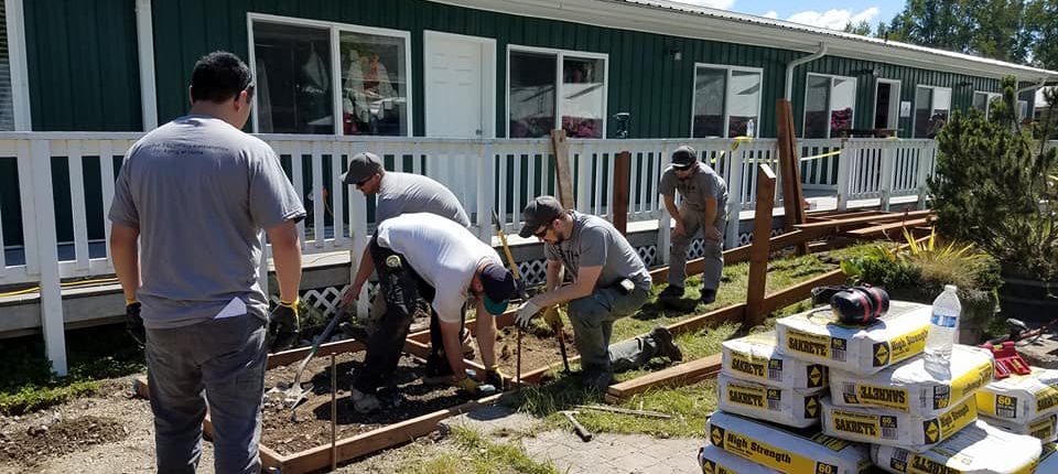 Bellevue Healthcare & Bath+ volunteers at Rampathon 2017