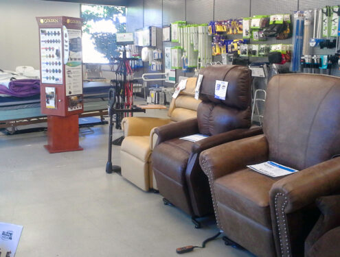 Lift Chairs Bel-Red Showroom