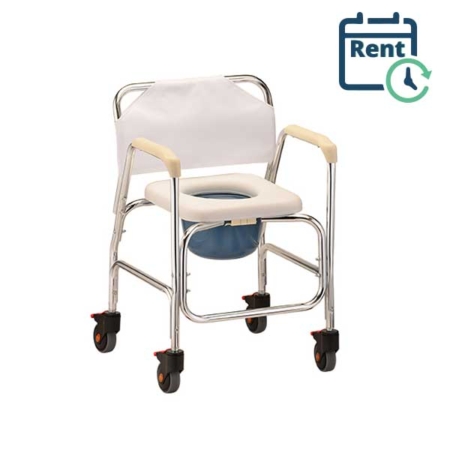 Rolling Shower Chair & Commode