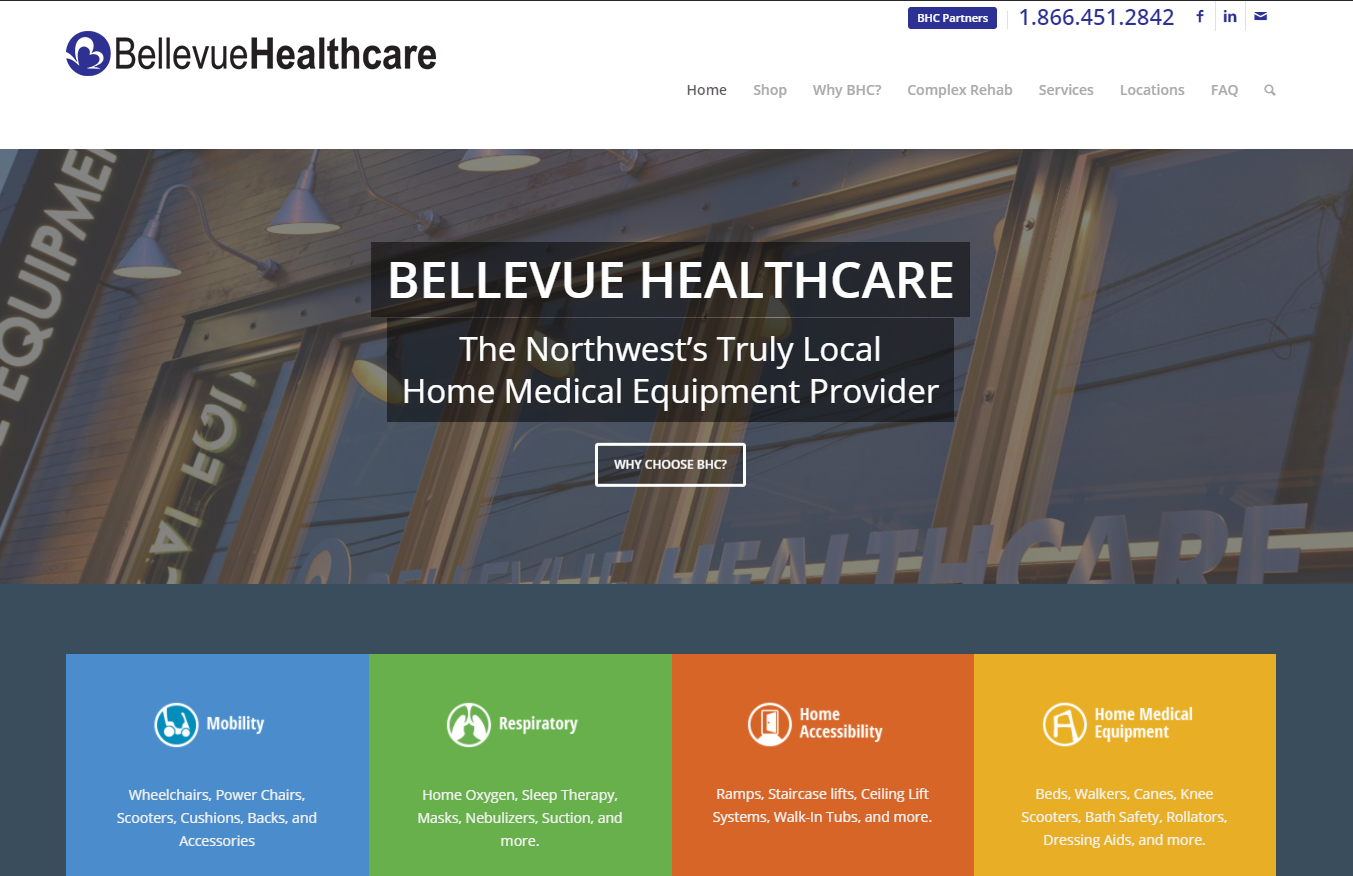 Bellevue Healthcare's New Website is Live - Bellevue Healthcare