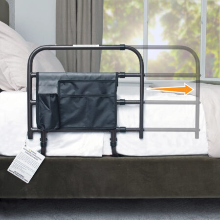 Stander Wonder EZ Adjust Bed Rail with Pouch