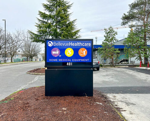 Tukwila WA Storefront - Monument