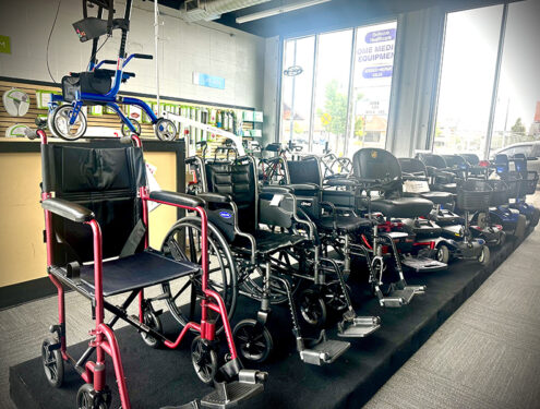 BHC Yakima Showroom - Manual Wheelchairs