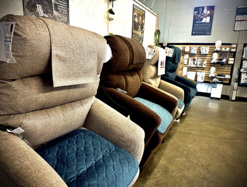 BHC Yakima Showroom - Lift Chairs