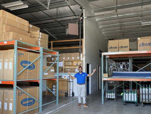 Fully Stocked Warehouse