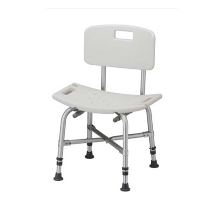 Heavy Duty Shower Chair with Back