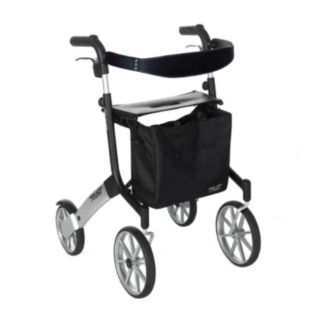 Let's Go Out Rollator - Black