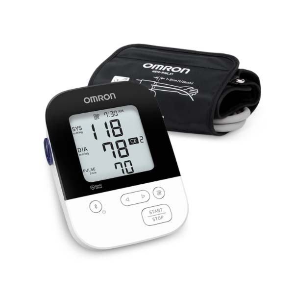  OMRON 7 Series Wireless Wrist Blood Pressure Monitor, Black :  Health & Household