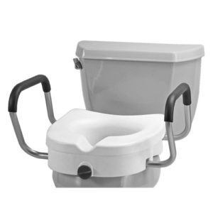 Nova Raised Toilet Seat with Detachable Arms